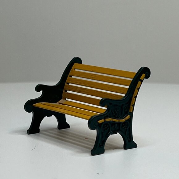 Dept 56 Wrought Iron Park Bench Christmas Village Accessory 1993 (no box) - Picture 2 of 5